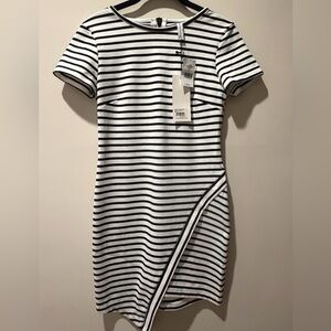 Bec + Bridge Women's Asymmetrical Hem Black/White Dress Size 4 *New With Tags!*